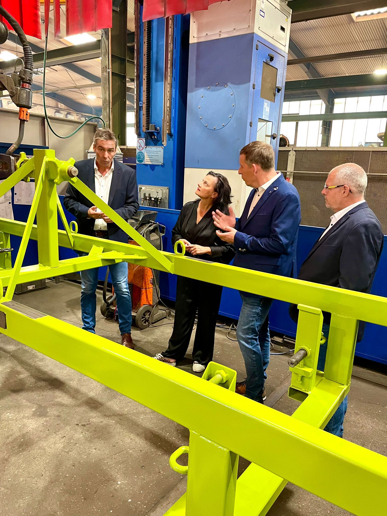 Produktionsmethoden der Firma Metallbau Schmees
